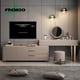 thumbnail image 2 of Luxury Bedroom Furniture Makeup Dressing Table With Mirror And Stool Tv Cabinet Vanity Stainless Steel Dressing Table My Lux Decor Round, 2 of 12