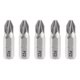 thumbnail image 1 of Uxcell 5pcs PZ2 Pozi Punta de Destornillador 1/4" Vástago Hexagonal 25mm/1" Longitud Magnética Phillips Slotted Hex Bits Punta de Destornillador de Acero S2, 1 of 7
