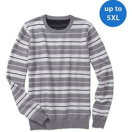 Big Men's Long Sleeve Crew Light Weight