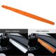 thumbnail image 3 of Dashboard Dash Cover Stylish Strong Protection Sturdy Dashboard Cover Pad Replacement for Tesla Model 3 Y Orange 2969 Suede, 3 of 5