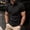 Black |#10, variant on Mens Polo Shirt Quick Dry Short Sleeve Golf Shirt Quarter Zip Pullover Sweatshirt Casual Basic Tees Lightweight Top (Red,M)