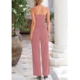 thumbnail image 2 of Conjunto de Dos Piezas PRETTYGARDEN Top Corto Acanalado y Pantalones Anchos XS, 2 of 6