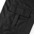 thumbnail image 7 of FRSASU Men's Cargo Pants with Pockets Hiking Sweatpants Casual Athletic Jogger Sports Outdoor Trousers Relaxed Fit Black, 7 of 7