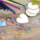 thumbnail image 5 of 100 Anillos Coloridos para Carpetas de Hojas Sueltas de Libros, Anillos de de Papel Suelto de Metal de 3 cm para Tarjetas y Documentos, 5 of 5