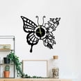thumbnail image 3 of Handmadetneonsign Butterfly Wall Clock Unique, Butterfly Year Date Round Wall Clock, Day Month Circle Wall Clock 56098, 3 of 5