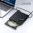 thumbnail image 5 of Unidad de CD DVD Externa USB3.0 Tipo C Unidad Óptica Reproductor de CD/DVD-RW Grabadora/Grabadora/Lectora para Ventana de PC Portátil, 5 of 5