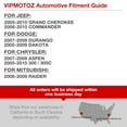 thumbnail image 6 of VIPMOTOZ LED Halo Ring Projector Fog Light Driving Lamp Housing Assembly For 2005-2010 Jeep Grand Cherokee, Driver & Passenger Side, 6 of 6