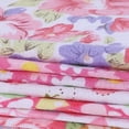 thumbnail image 4 of facefd 7pcs/set Cotton Fabric For Sewing Quilting Patchwork Home Textile Pink Series Tilda Doll Body Cloth, 4 of 7