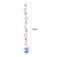thumbnail image 2 of Cristal Wind Chime Prism Catchers Adorno Cortina Hogar Jardín Colgante (A), 2 of 2
