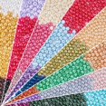 thumbnail image 4 of 1Box Eco-Friendly Dyed Glass Pearl Round Beads Mixed Color 4mm Hole: 1mm 230pcs/compartment 5520pcs/box, 4 of 8