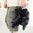 thumbnail image 2 of 1 par de patines en línea para hombre adulto: Patines para exteriores - Patines para principiantes con equipo de protección y freno trasero para pista de club, talla 40-41, 2 of 7