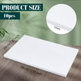 thumbnail image 2 of 10 láminas de espuma de PVC rectangulares blancas de 11,8 x 7,8 pulgadas, 2 of 6