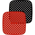 thumbnail image 1 of Les Doublures Réutilisables Originales pour Friteuse à Air Chaud – Carrées, Accessoires de Friteuse Alimentaire, Lot de 2, 1 of 8