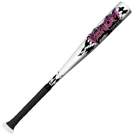 UPC: 0025725505371 | Franklin Sports Venom Aluminum Official Youth Tee Ball Bat – 24 In./12 Oz. (-12) White