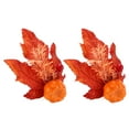 thumbnail image 4 of 2Pcs Innovative Napkin Holder Simulation Napkin Ring for Halloween Thanksgiving Home DecorationMaple Pumpkin, 4 of 5