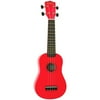 Hamano U-30 Painted Soprano Ukulele Red