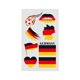 thumbnail image 1 of Flag Temporary Tattoos Suitable For Various Football Matches And Cheerleading Events Temporary Face Tattoos, 1 of 5