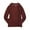 Red - brick, variant on Sons of Intrigue Mens Ribbed Knit Sweater, Grey, XX-Large