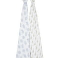 thumbnail image 4 of Aden + Anais™ Essentials 2-Pack Swaddles - Cotton Muslin - Safari, 4 of 5