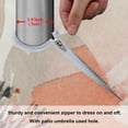 thumbnail image 6 of Round Tablecloth 60*60 Inches Round Tablecloth Outdoor Style Tablecloth With Umbrella Holes Tablecloth Outdoor Suitable For Kitchens and Dining Rooms Colorful Red Flowers, 6 of 8