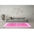 thumbnail image 3 of Ahgly Company Indoor Rectangle Oriental Pink Traditional Area Rugs, 2' x 4', 3 of 4