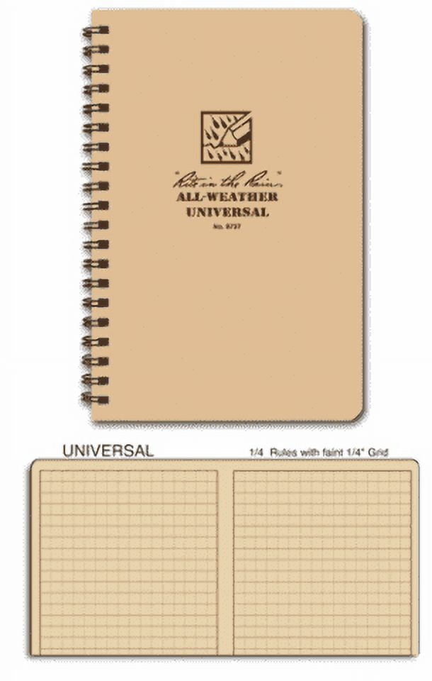 Notebook Kit,4-5/8 in x 7 in Sheet,32lb 973T-KIT