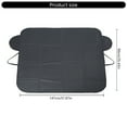 thumbnail image 5 of Comprehensive Car Windshield Cover Vehicles Windscreen Protector for Winter, 5 of 20