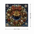 thumbnail image 3 of DIY Christmas Diamond Painting Kit For Adults With Hanging Ornament And Craft Tools Creative Holiday Activity For Beautiful Home Display And Wall Decor Gift Set With Complete Supplies, 3 of 4