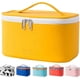 thumbnail image 1 of Makeup Bag Portable Travel Cosmetic Bag for Women, Beauty Zipper Makeup Organizer PU Leather Washable Waterproof, 1 of 4