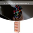 thumbnail image 2 of Four-Grid Ergonomic Desk Storage Box Drawer Organizer Inclined Pen Holder Rectangular Organizer Organizing, 2 of 8