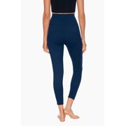 Miraclesuit Dress Blues Tummy Control Performance Leggings with Pocket M Medium