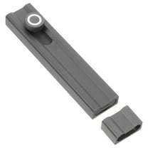 GOOHOCHY Door Bolt Adhesive Sliding Door Security Bar Aluminum Alloy Flush Bolt Latch