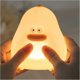 thumbnail image 2 of Bonitas luces de noche para niños, Abeechick y Chacochick Kawaii, lámpara de silicona suave para guardería, lámpara de mesa recargable con sensor táctil., 2 of 5