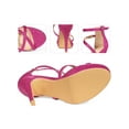 thumbnail image 2 of BLISSFUL STEP Women Glitter Platform Strappy Stiletto Heel Sandals, 2 of 5