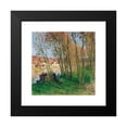 thumbnail image 2 of Pierre-Eugène Montézin 15x15 Black Modern Framed Museum Art Print Titled - Waterside, 2 of 5
