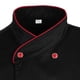 thumbnail image 5 of Mujeres Hombres Chaqueta Hotel Cocina Camarero Ropa de , Negro, L L BLESIY Hombre Chaqueta de chef, 5 of 8