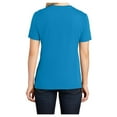 thumbnail image 2 of Yellow Rooster Women's Core Cotton V-Neck Tee Sapphire 2XL, 2 of 6