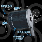 Squirrel Products Smash Blast Pro Rapid Fire Air Cannon Vortex Blaster - Grey