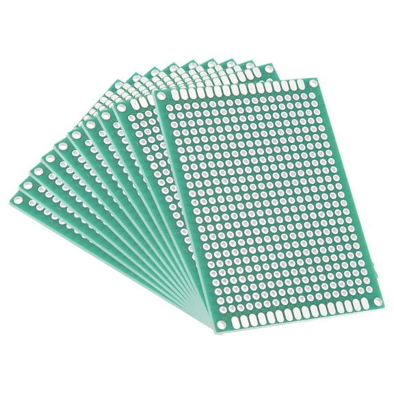 5x7cm Double Sided Universal Printed Circuit Board for DIY Soldering 10Pcs