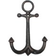 thumbnail image 1 of Cast Iron Double Hook Anchor Wall Hook, 1 of 1