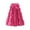 Hot Pink, variant on SMihono Tulle Skirt for Women 3D Polka Dot Mesh Skirt Flowy Midi A-Line Skirts Layered Bubble Skirt Wedding Guest Party Skirt Purple Free Size