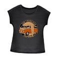 thumbnail image 3 of Camiseta de verano con cuello redondo para mujer, para caminar, mochilero, regalo del día de San Valentín SG, 3 of 7