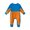 Blue, variant on Clearance Newborn Sleepers Baby Girls Boys Long Sleeved Crawl Jumpsuit Newborn Bag Hand Bag Feet Soiled Mop Suit for 0 To 24 Years Baby Onesies (Red,90)