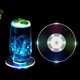 thumbnail image 1 of 2 posavasos LED ultrafinos de cristal para bebidas, posavasos luminosos LED transparentes antideslizantes de 3,9 '' a prueba de agua para bebidas, 1 of 5