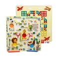 thumbnail image 1 of Juego Magnético De Madera 2 En 1, Laberinto De Ciudad, Ajedrez Volador Para Niños, Juguete Educativo, Habilidades Motoras Finas, Regalo De Cumpleaños Eigraketly FN006832-01, 1 of 6