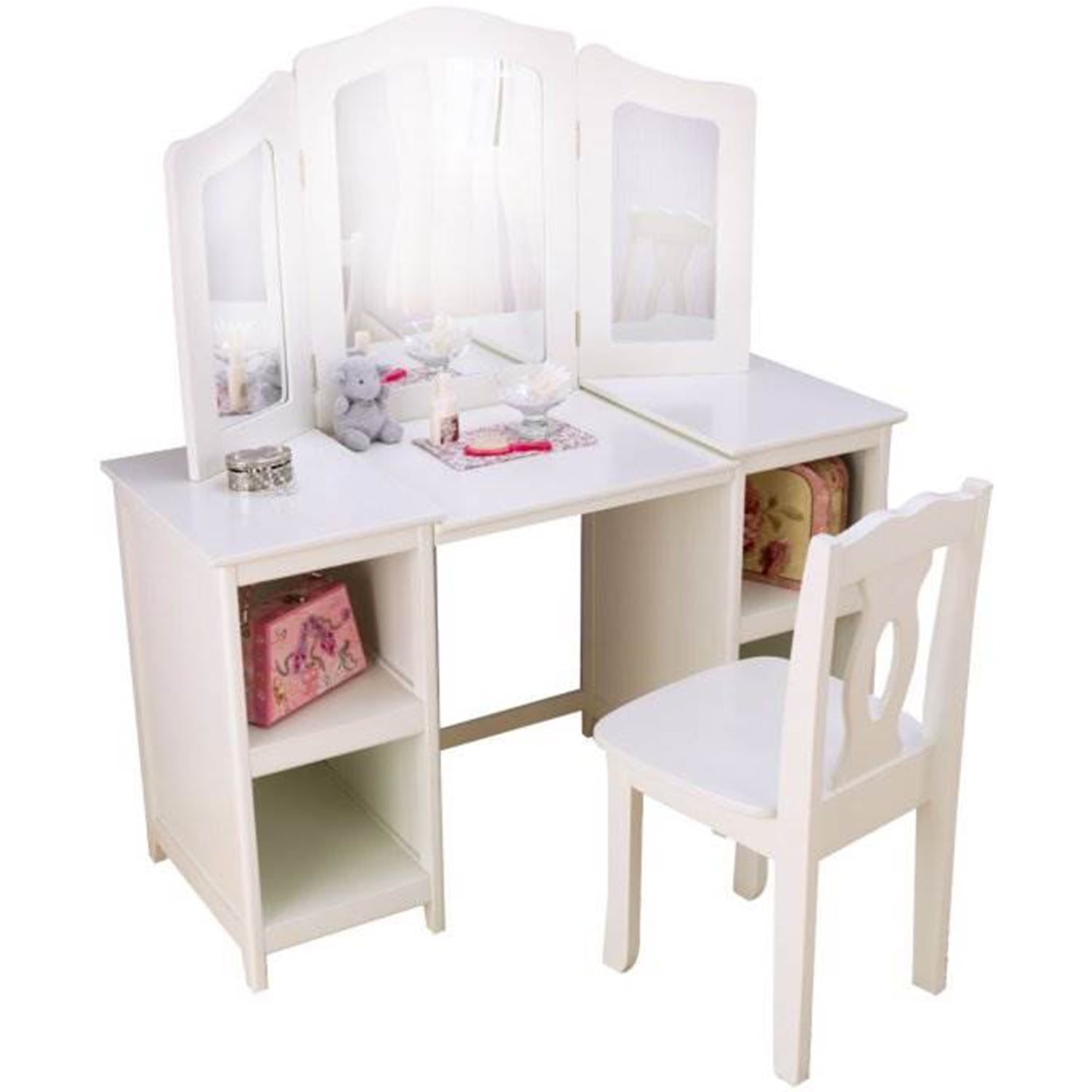 deluxe vanity & chair set