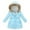 Light blue, variant on Vividxx Girl Winter Coats Thick Girls Coat Windproof Kids Jacket Toddler Warm Winter Baby Hooded Outwear Girls Coat& Fall Outerwear Jackets 2-3 Years