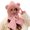 Pink, variant on sunsanly Women Winter Integrated Hat And Scarf Thick Fleece Warm Cartoon Fox Ear Decor Windproof Full Protection Outdoor Travel Cold Weather Snowboarding Camping Cap