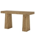 thumbnail image 5 of Fnova 63 Inch Counter Height Bar Table with Thickened Tabletop, Tall Bar Table for Kitchen, Home Bar Pub, Basement, 5 of 12