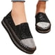 thumbnail image 4 of Amzcrzy Zapatos de mujer,Zapatos de mujer,Zapatillas de mujer, Zapatos de suela plana con diamantes de imitación para mujer, zapatos casuales de un solo pie. Sandalias Mujer Zapatillas De Casa, 4 of 9